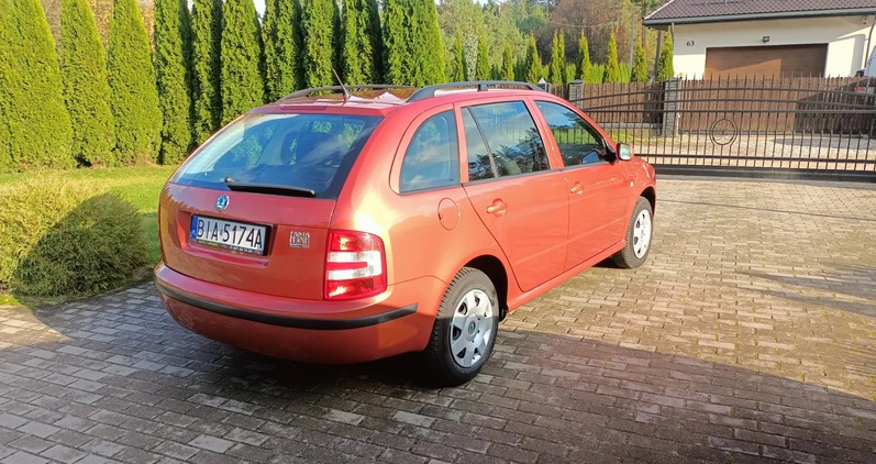 Skoda Fabia cena 10900 przebieg: 159000, rok produkcji 2007 z Chrzanów małe 529